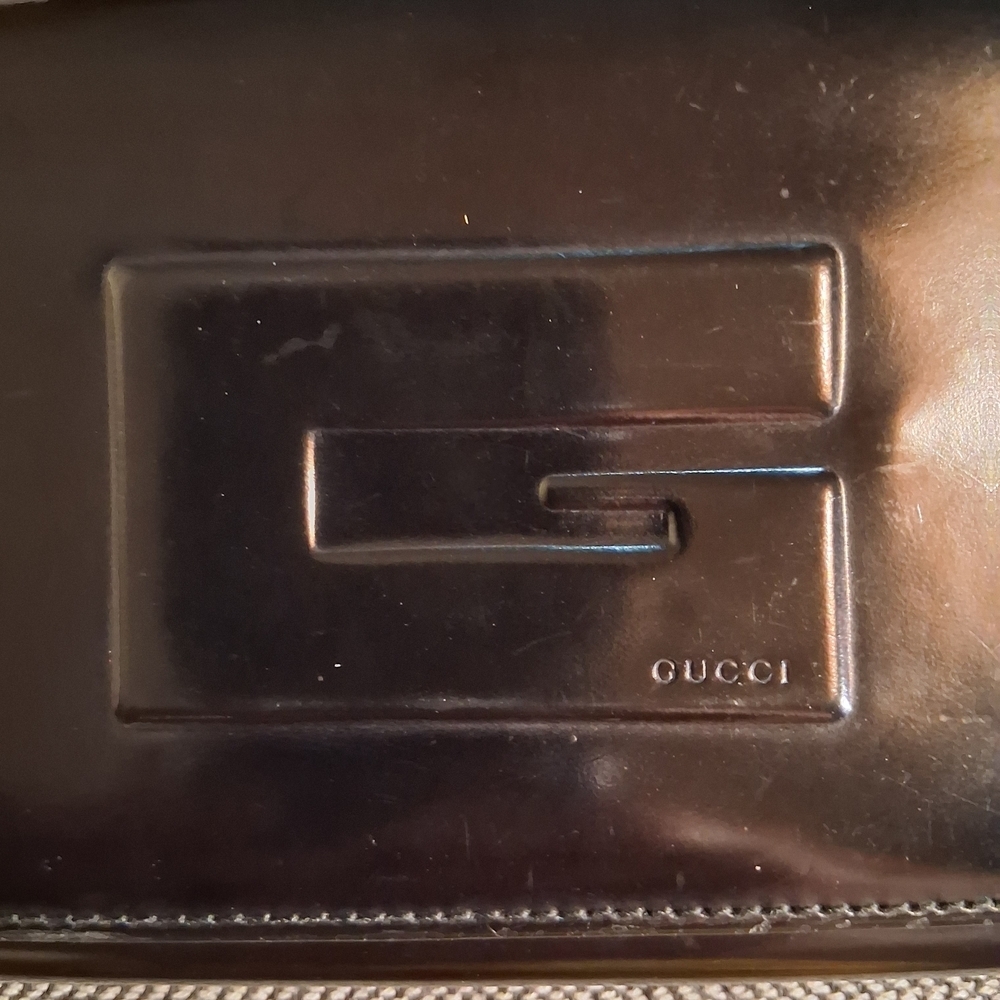 Gucci Glossy Black Clutch - Picture 3 of 16